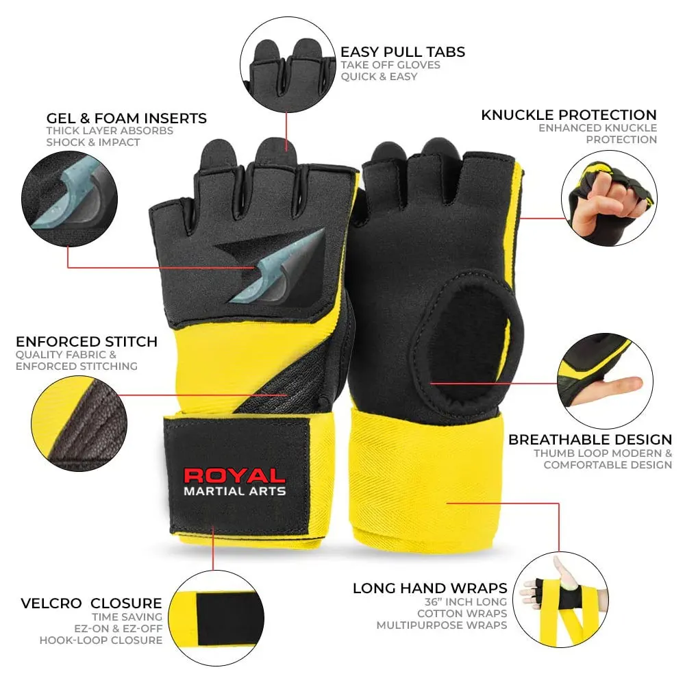 New Wholesale Factory Custom Quick Boxing Hand Wraps High Quality Boxing Hand Protection Wraps For Sale