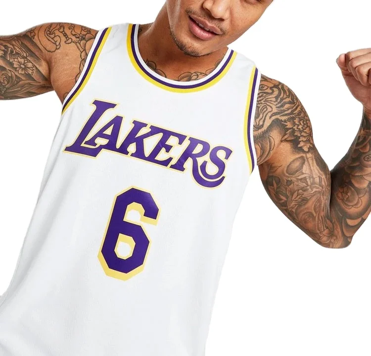 Wholesale Customized Export Quality James #6 basketball jersey