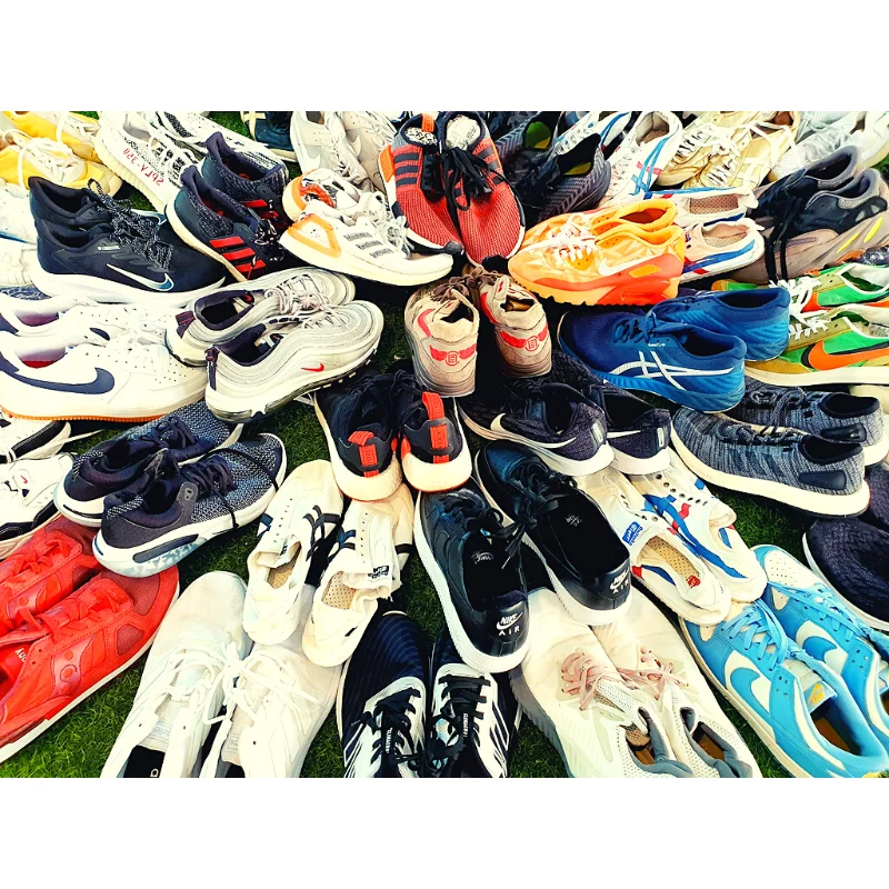 Used Branded Shoes Bales Men Sneaker Slipper Sandals Bulk Second Hand Sport Shoes For Man Woman Kids