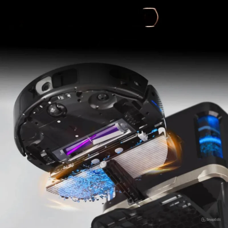 NEW PRODUCT Shark PowerDetect 2-in-1 Robot Vacuum and Mop with NeverTouch Pro Base