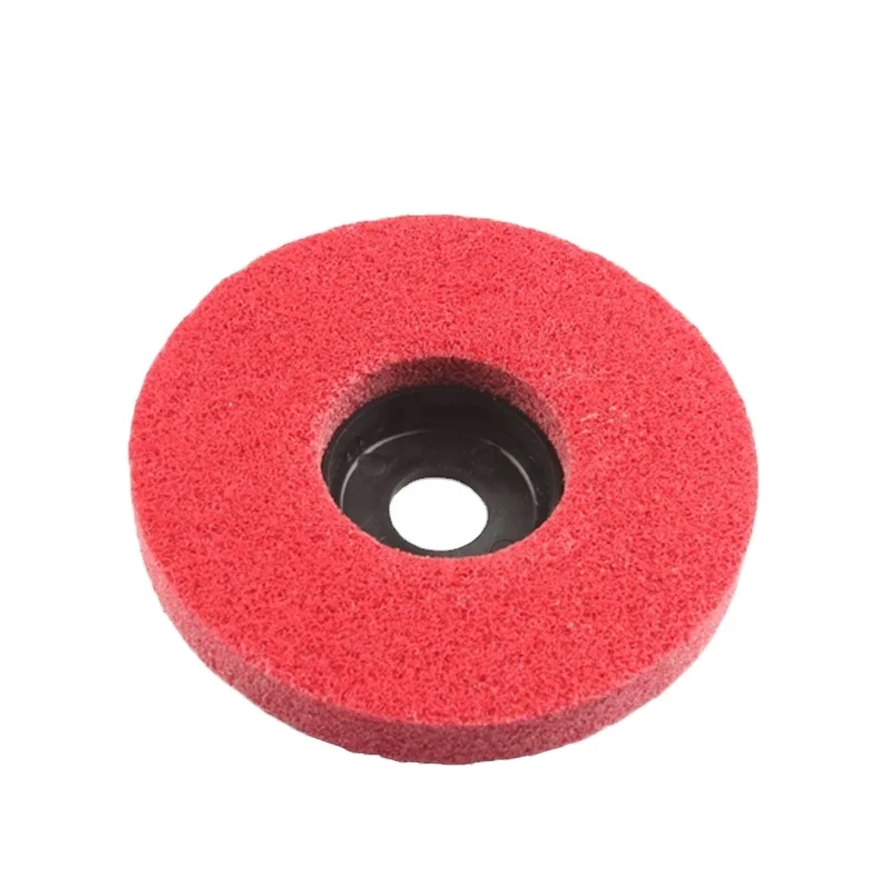 Polishing Disc India 7P 9P Non-Woven Polishing Wheels 80 Grint