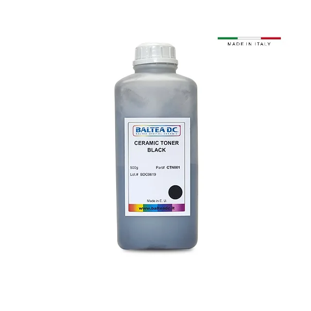500g BLACK Ceramic Toner for Canon Xerox  Ricoh Ceramics Porcelain Glass Enameled Steel fotoceramic printing inks