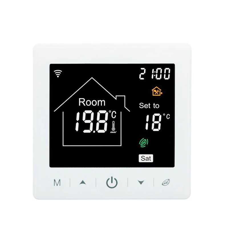 Programmable Smart WiFi Thermostat for Home with App Control Energy Saving Easy Installation Works with Alexa /Google Assistant