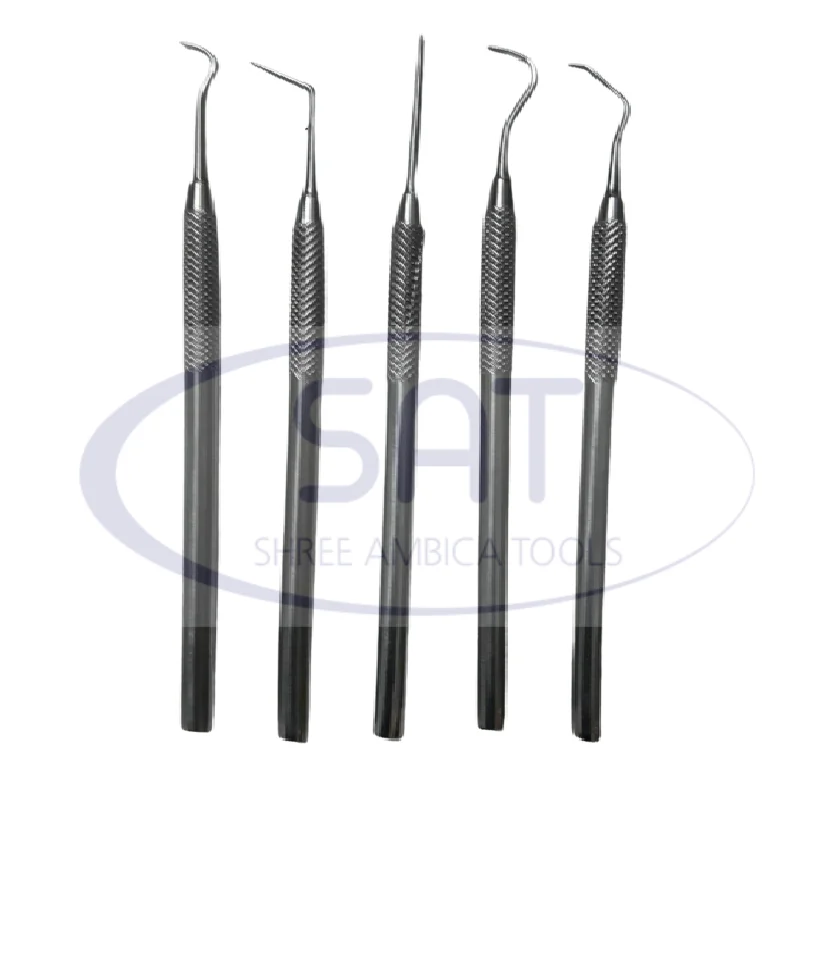 SAT Tweezer Set 4pcs Professional Stainless Steel Tweezers For Craft Jewellery Model Making Jewelry Tool Electronic Stamp Pickin