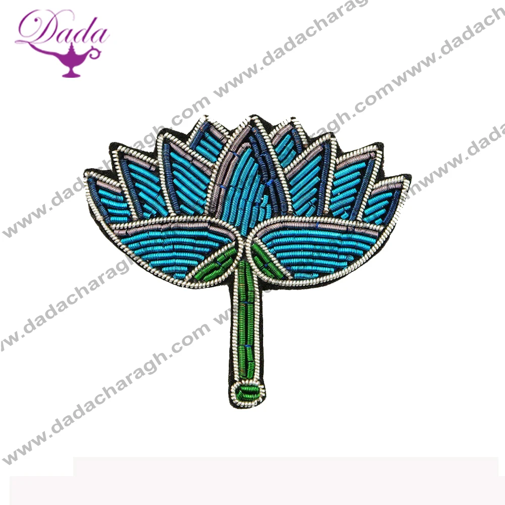 Brooch Handmade Bullion Embroidery Supplier  Embroidery Brooches