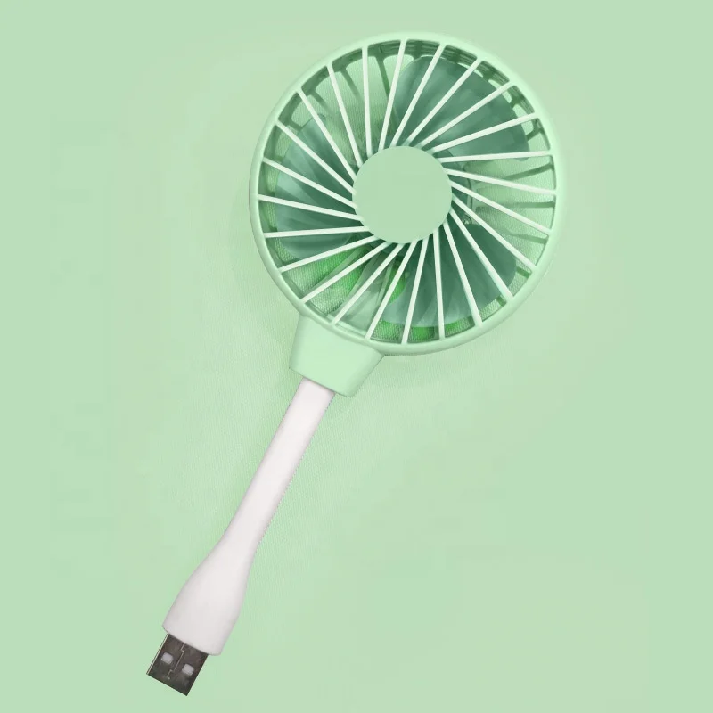 YAM 1PC Portable Mini USB Fan Flexible Indoor Outdoor Travel Sports Air Cooling Fan for Laptop Desktop PC USB Charger Powerbank