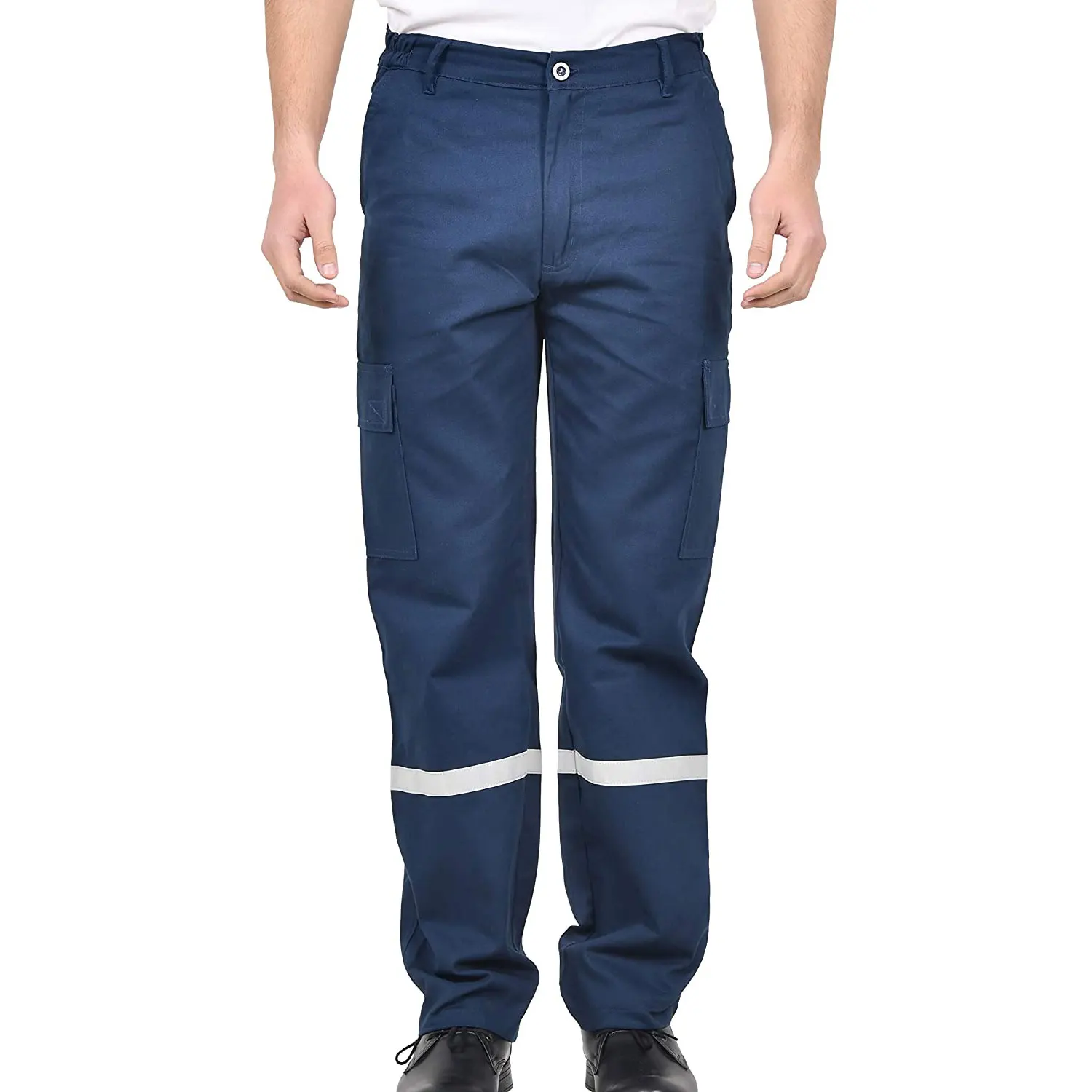 Hot Sale Men Outdoor Hi Vis Reflective Workwear Pants For Men workwear factory worker reflective pants
