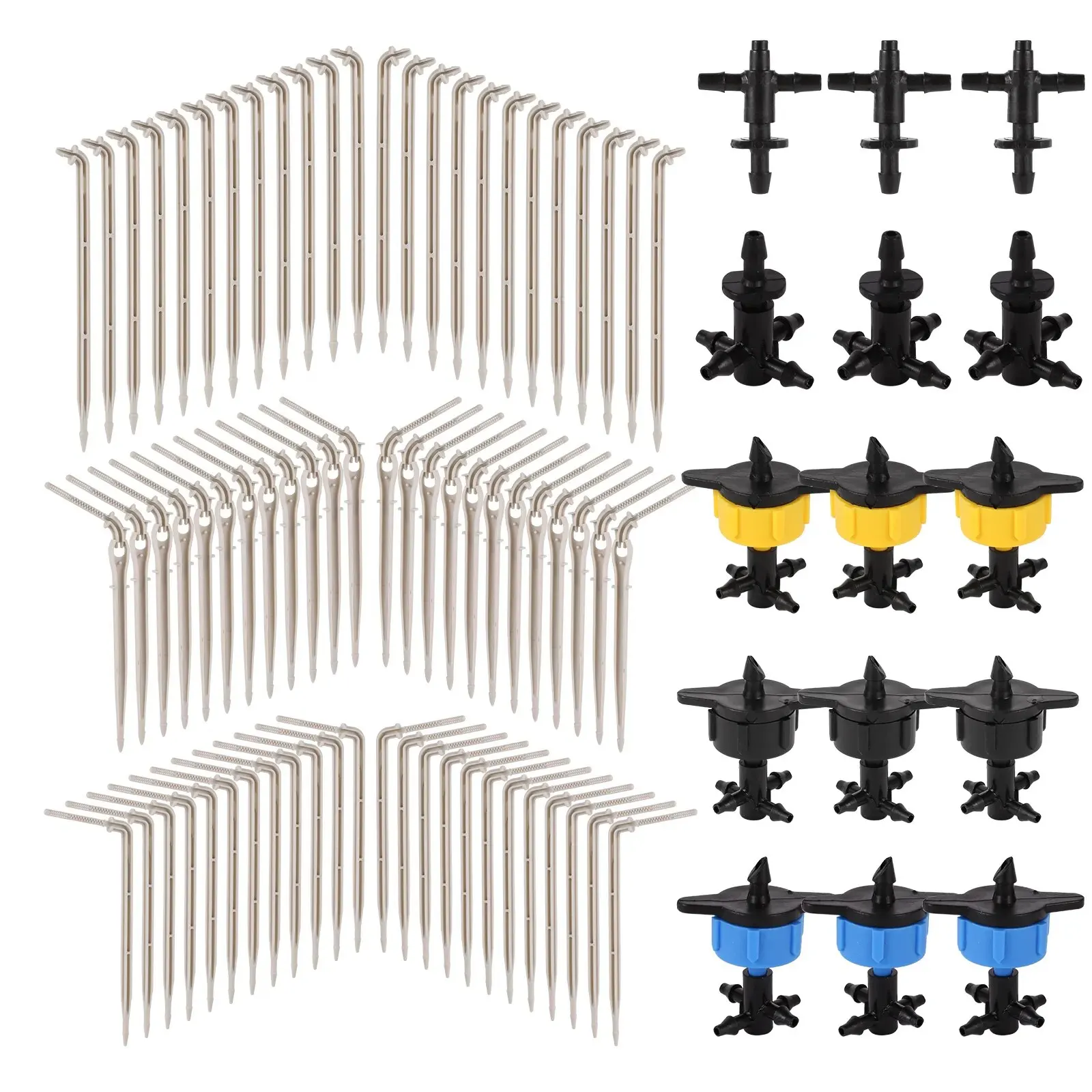 Система полива горшков для растений 2/4/8 л изогнутая капельница 2/4 сплиттер выращивания корней цветов эмиттер