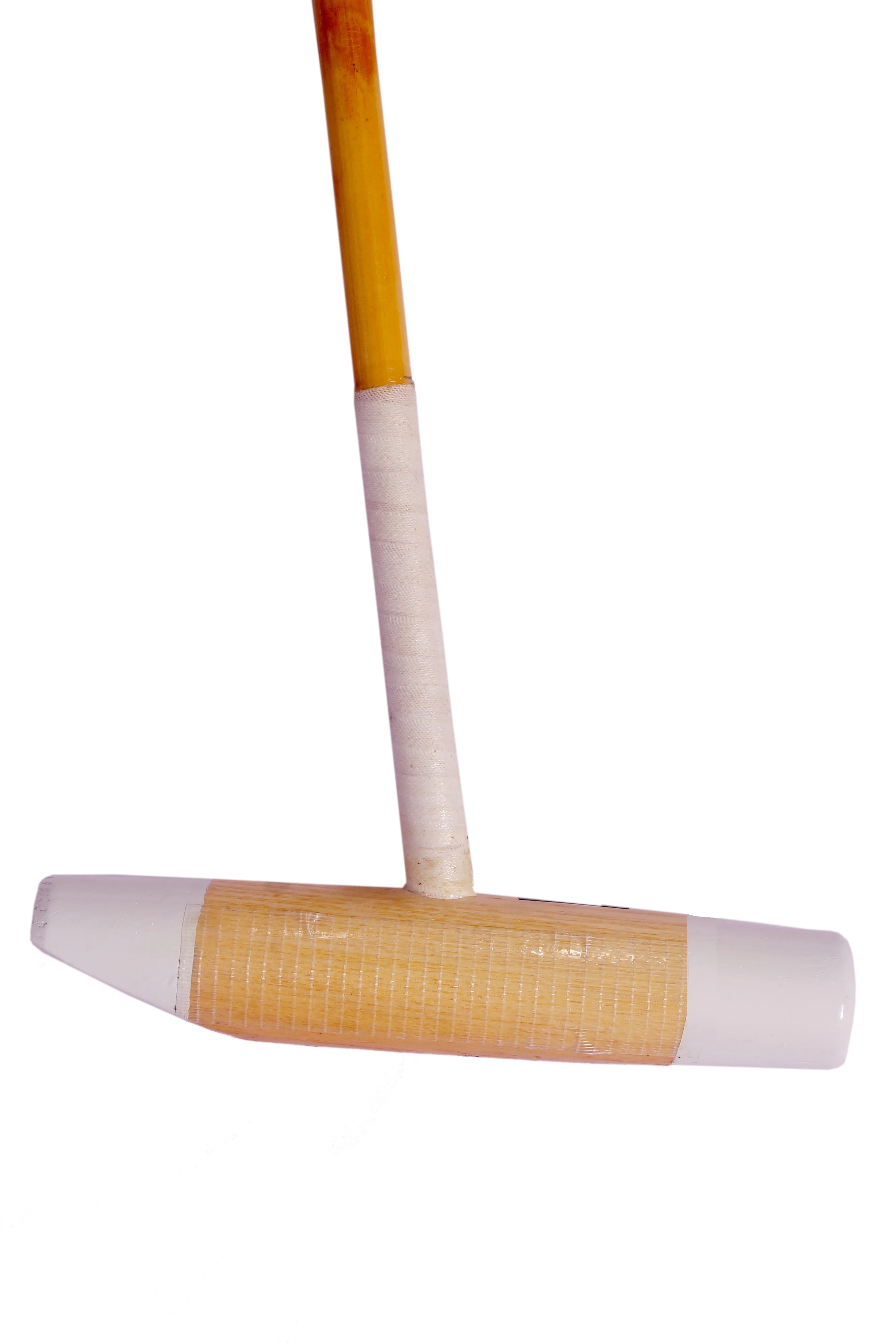 Geoffrey | Professional Version | Root Cane Polo Mallet Stick Tapered Shaft with 4/5 Knots