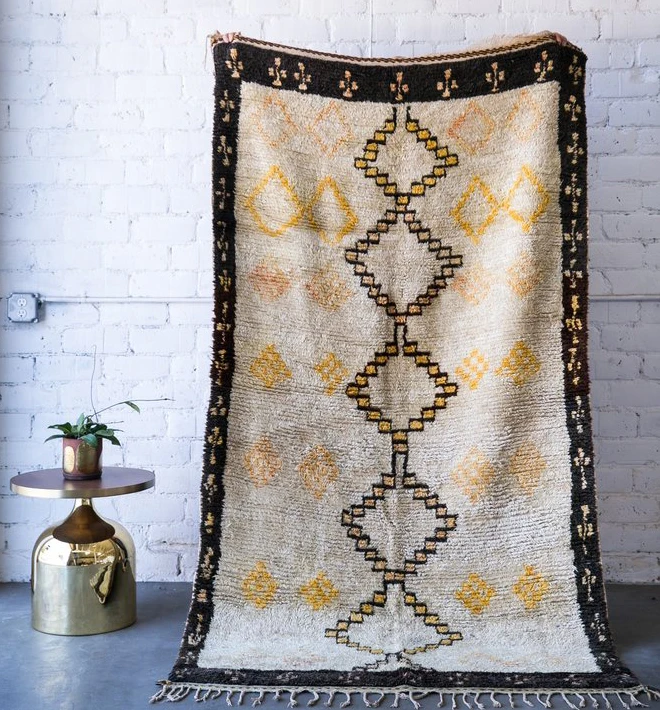 Latest Design Authentic Moroccan Beni Ourain Rug Carpet , Azilal Rug,  Moroccan Beni Ourain Rug rugs living room large handmade