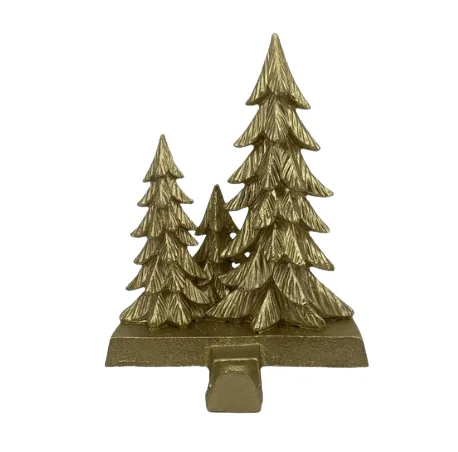 Iron Christmas Tree Metal Socks Hanging  Felt Stocking Holder For Home Fireplace Christmas Ornament Holiday Decoration