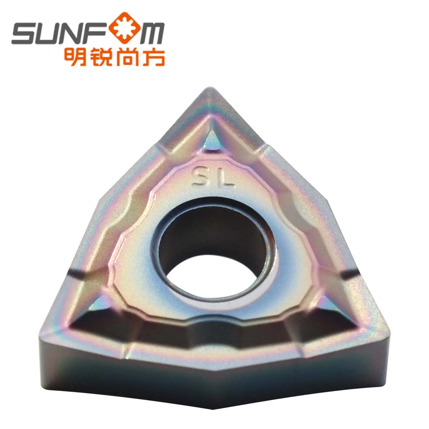 CNC cutting tools turning tools WNGG 080404/ WNGG 080408 Color quenched steel Titanium alloy precision machining