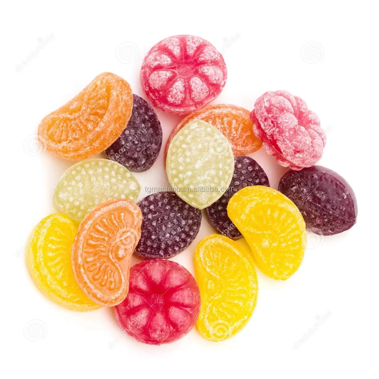 2023 TG newest design Quick installation hard candy forming machine die forming candy making