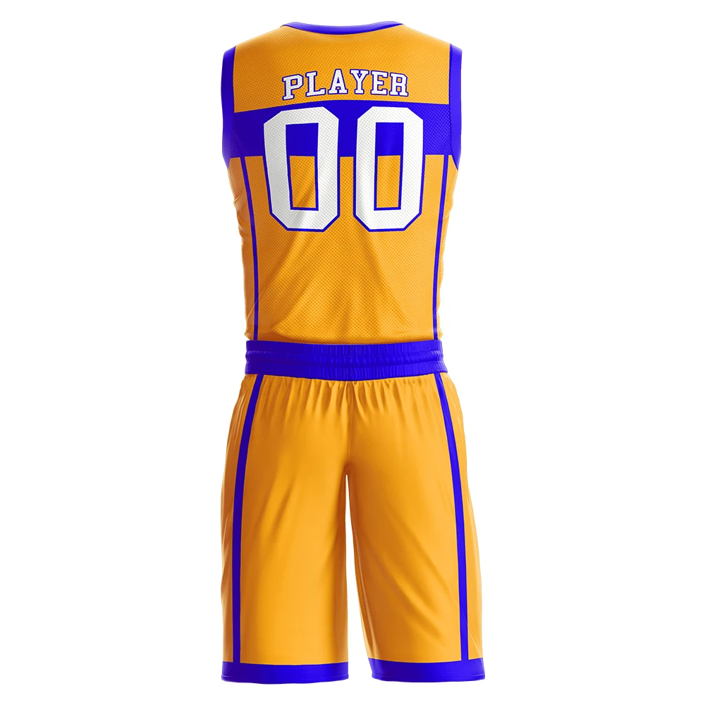 Professional Basket Ball Uniforms High Quality Breathable Custom Design basketball Uniform Kits
