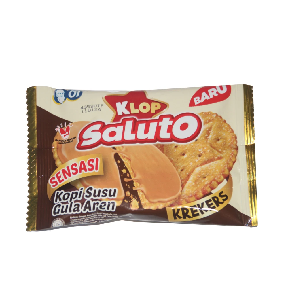 Klop Saluto Coffee Milk Biscuit Crackers