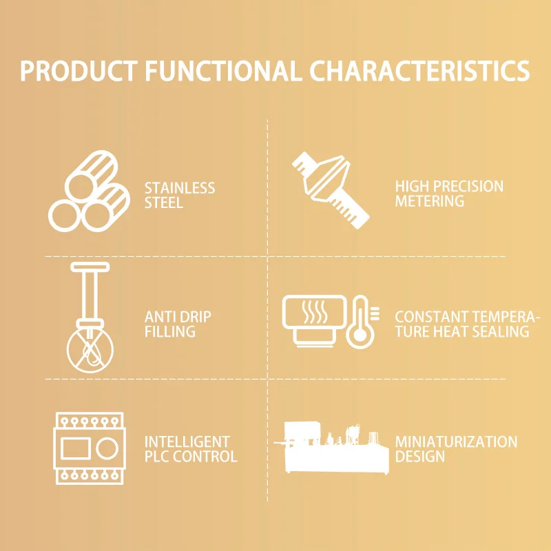 10 gram honey spoon filling and sealing machine with pillow packing machine