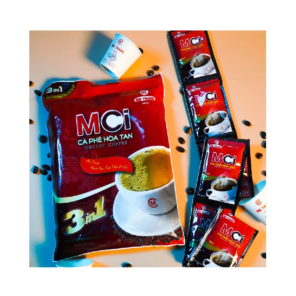 Good Price Morning Drinks For Adult Instant Coffee 3 in 1 - 16g/stick x 24 Various Flavors Low Moisture Made In Vietnam