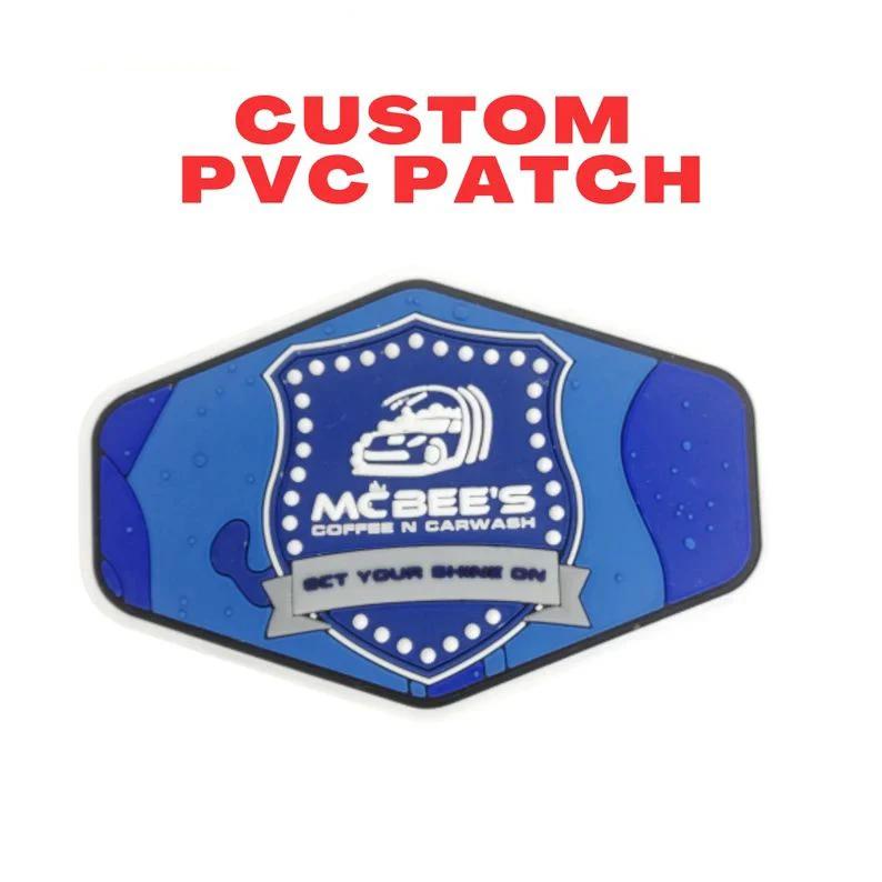 Wholesale Eco Friendly New Design Customized Embossed Logo Silicone PVC 3D Soft Rubber Patches For Garment
