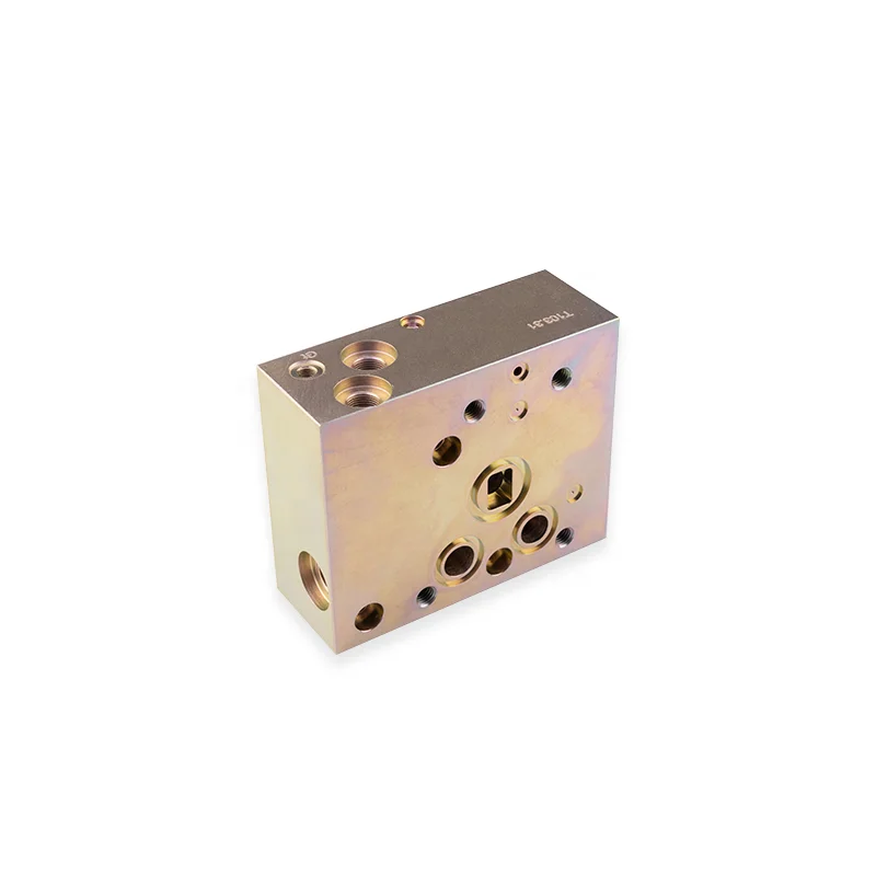 Asia hot sell CNC custom processing hydraulic cartridge valve hydraulic manifold hydraulic valve block