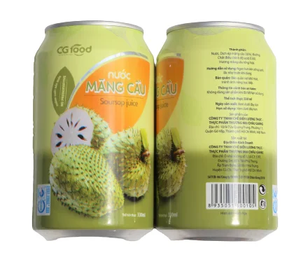 Лучший полезный 330 мл консервированный фруктовый сок Soursop-100% натуральный органический продукт
