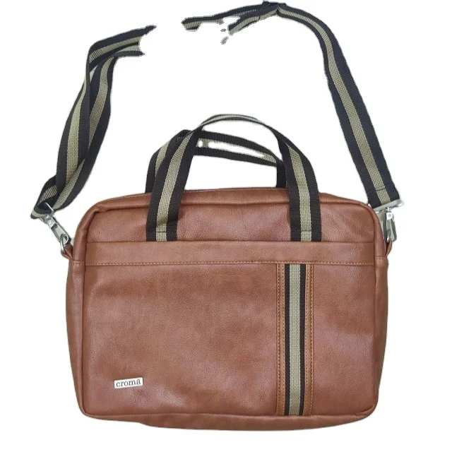 Men Office Business Shoulder Bag Genuine Leather Executive Briefcase Luxury Laptop Bag Quality Leather backpack travelling bags