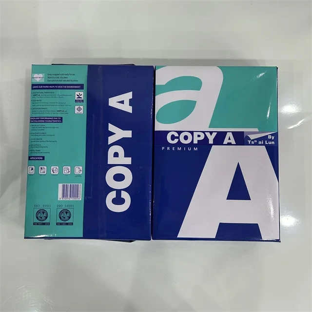 A4 Size Paper Premium Quality 210mm*297mm A4 Double A 70/75 Gsm A4 Copy Paper 80gsm Customization Available in Bulk