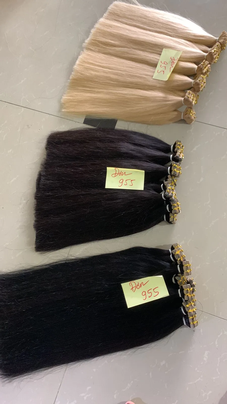 Wholesale 100% Virgin Remy Human Extention Hair Real Human Hair For Resell Tape Hair Extensions