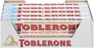 Toblerone из швейцарского молочного шоколада с медом и