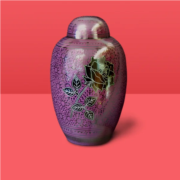 Pretty Pink Dom Top Лавандовая Роза урна для кремации взрослый гроб хранения похоронного пепла по более низкой цене