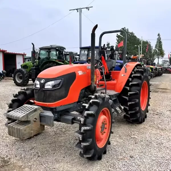 Mini Kubota Tractors 35hp 40hp to 120hp With Front End Loader And Back Loader For sale