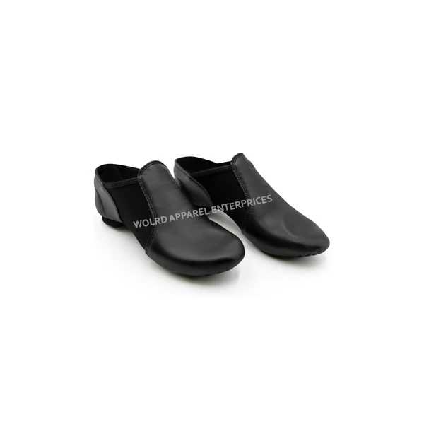 Hot Selling Genuine Leather Outsole Jazz Shoes Competition Shoes For Students Slip On Jazz Shoes
