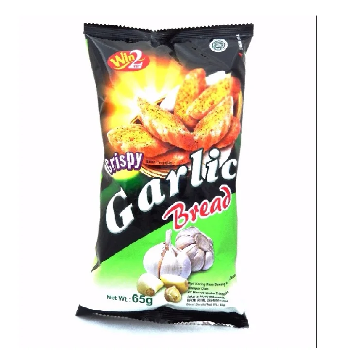 Вкусные пакетики чесночного хлеба win2лежит 65 г, пакетик для выпечки печенья, обычный морской кекс, упаковка для торта, молока, глютена, соевая выпечка B