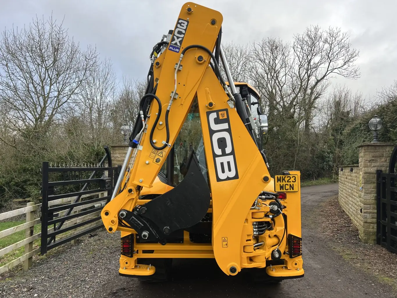 JCB 3CX PLUS Backhoe Loader UK Origin