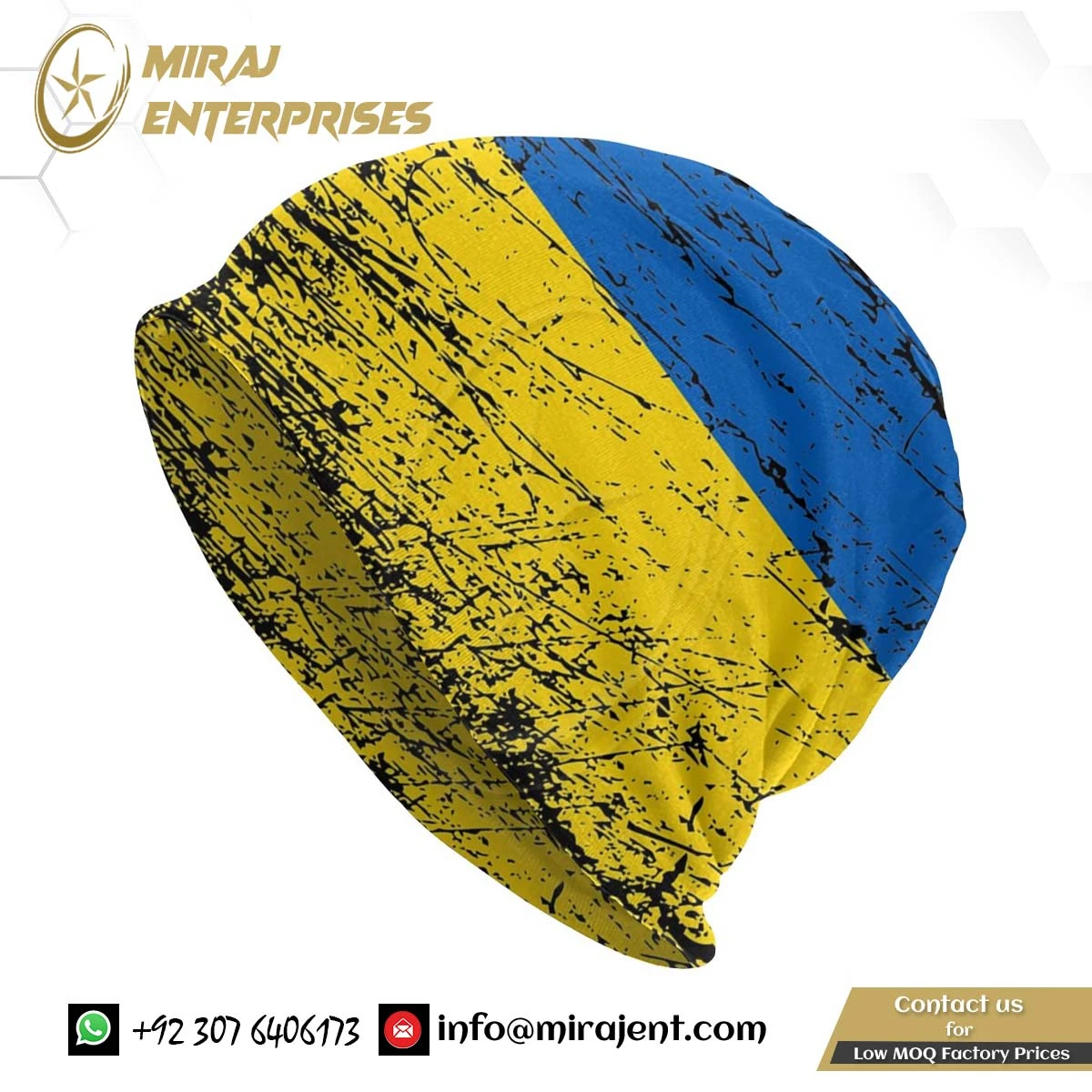 Unisex Cool Winter Warm Knitted Hat Adult Ukraine Bonnet Hats Ukraine Flag Ukrainian Beanies Caps For Men Women