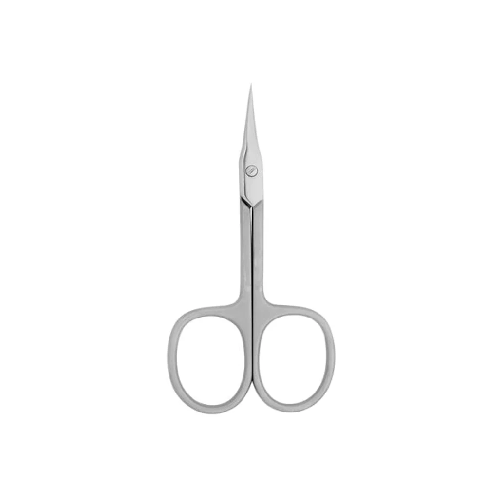Wholesale stainless steel professional  Standard Thickness Eyebrow Beauty Curved Cuticle Manicure Nail Scisso BY SIGAL MEDCO