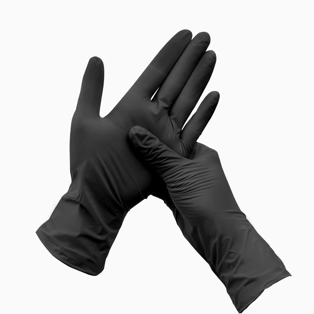 Black NItrile Glove in thailand