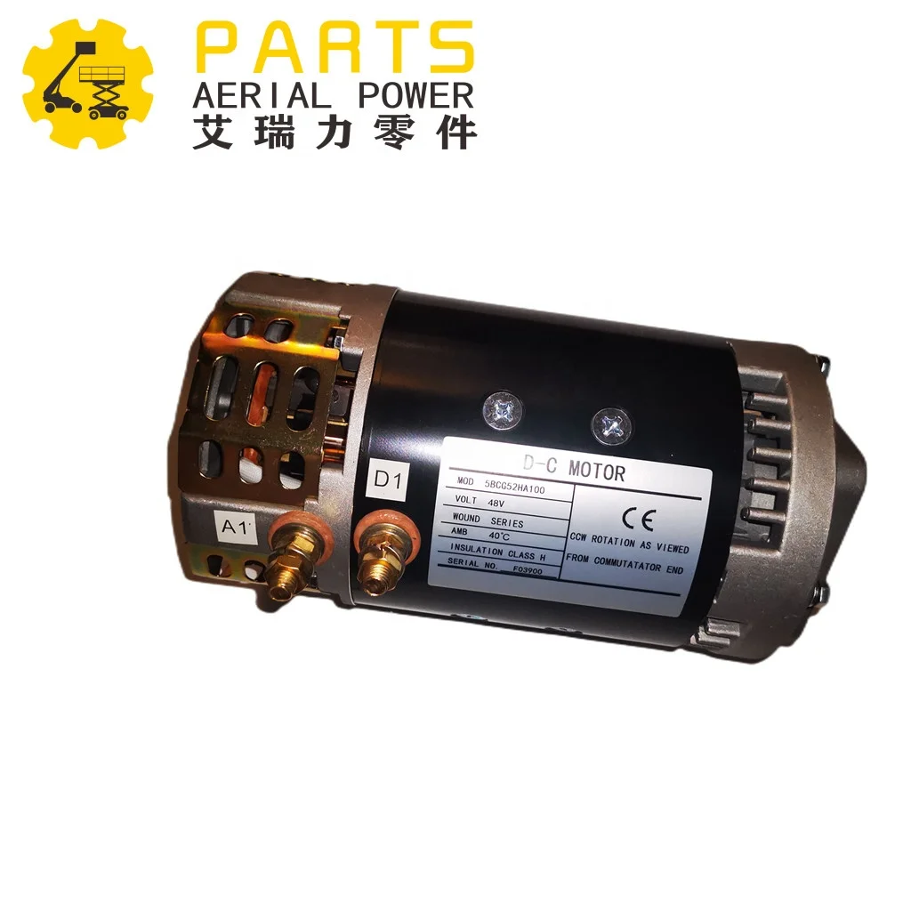HNARL GENIE Llift Parts Genie 48V Function Motor Part Number 48504GT GN-48504 48504