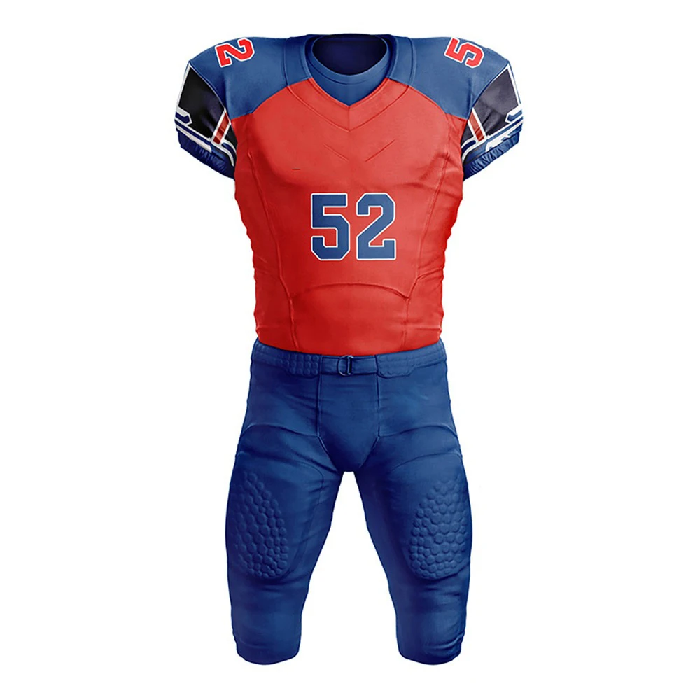 Comfortable American Football Uniform Sports Wear Custom American Football Uniform for Online Sale