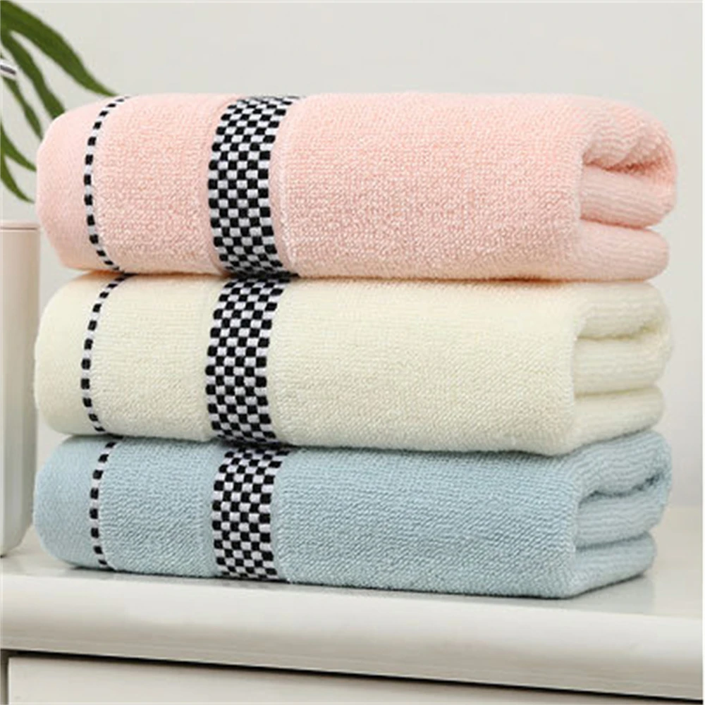 Inyahome Cotton Hand Towels Super Soft and Highly Absorbent Face Towel for Bathroom High Quality Luxury Bath Towels Bathroom