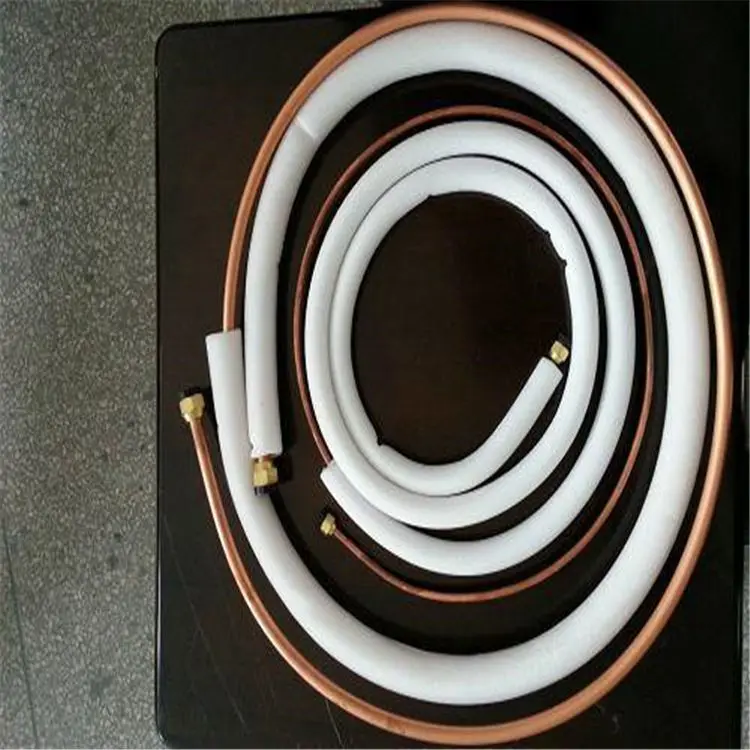 Медная катушка, толстая настенная медная линия, изолированная медная трубка