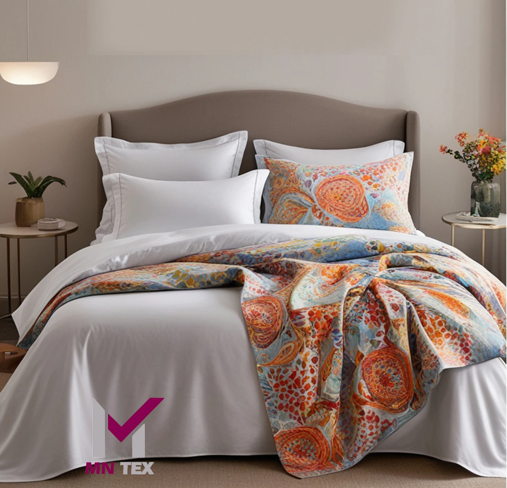 Our easy care bedlinen is machine washable, fade resistant  and maintains its softness and vibrant look over time