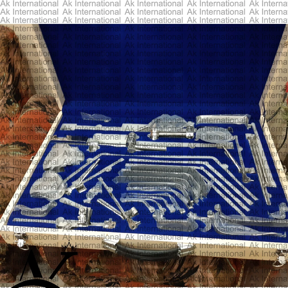 AK Thompson Retractor Complete Set Stainless Steel Surgical Instruments