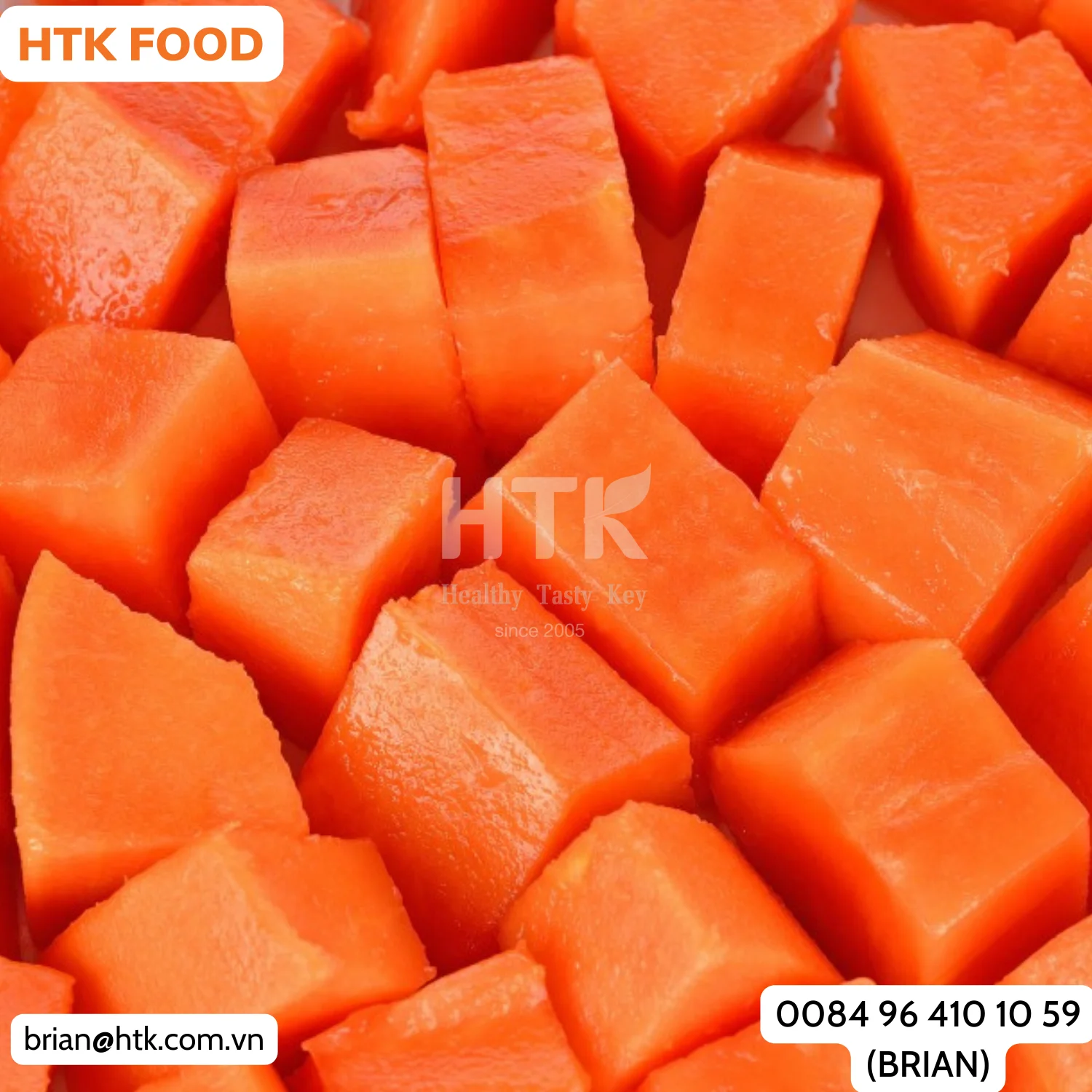 BEST SELLER FROZEN Yellow Red PAPAYA JUICE l CONCENTRATE Made In Vietnam Factory from HTK FOOD for Food & Beverage