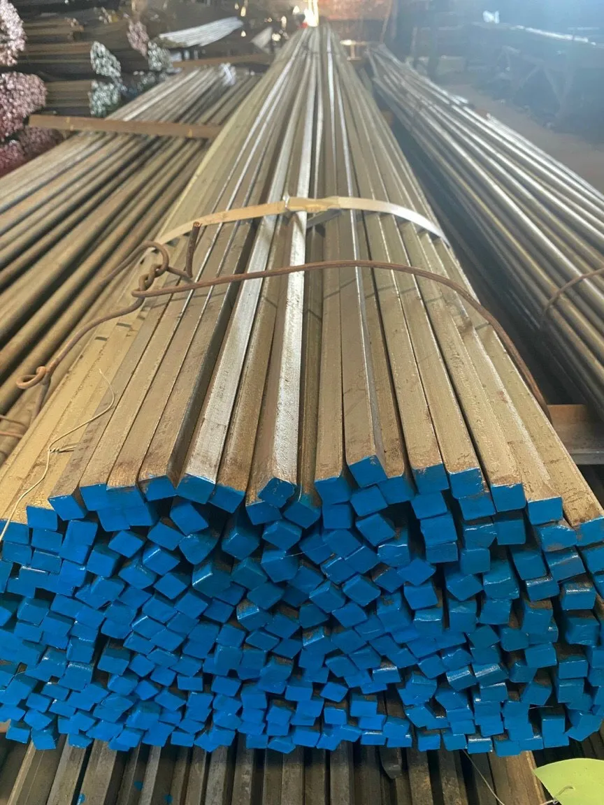 Steel Square Bars Competitive Price  Stainless Using For Structure Building Construction Standard Sea-Worthy Packing Viet Nam