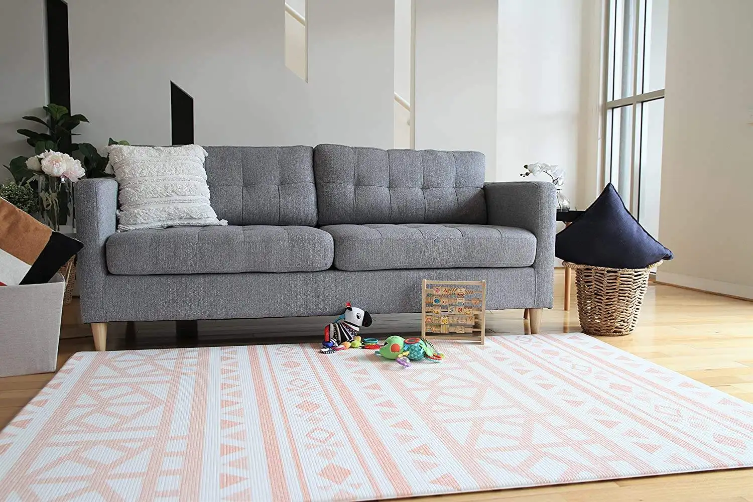 2024 large non toxic tpu play mat for baby crawling mat soft exercise foam carpet