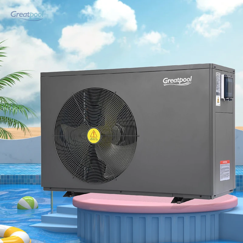 Greatpool household commercial COP R32 R410a inverter optional wifi swimming pool water spa heat pump heating cooling heater