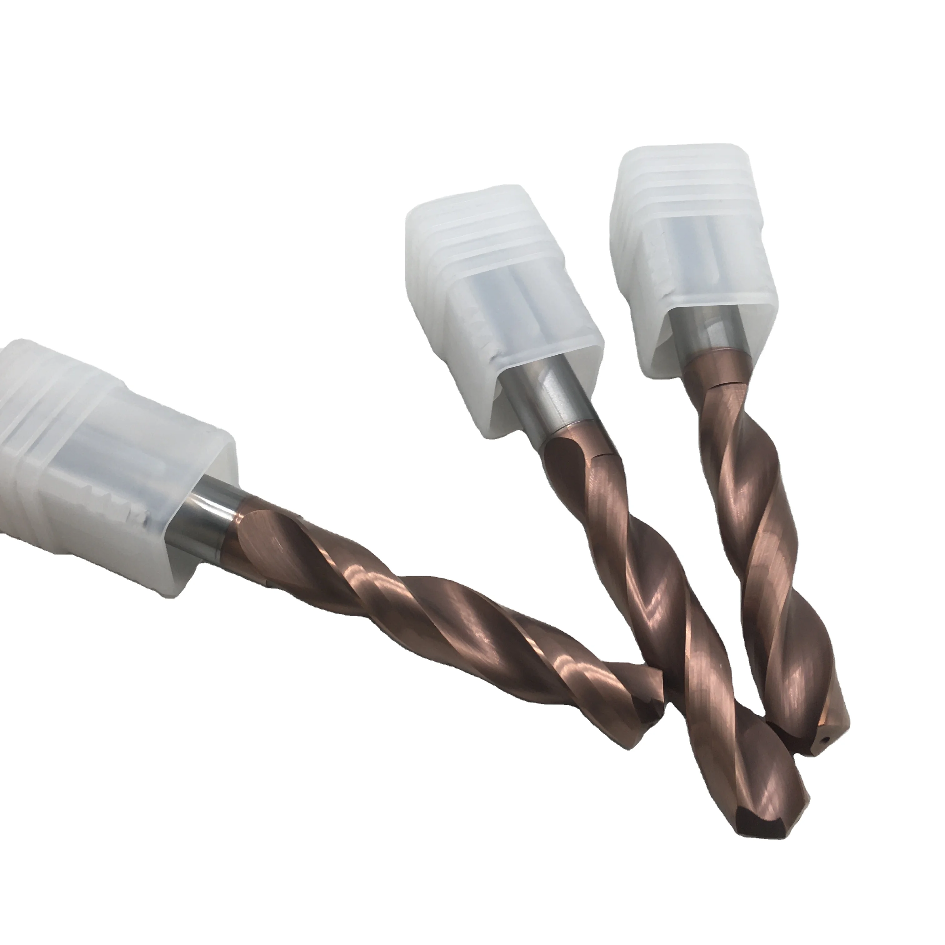 Grewin-D16MM High quality tungsten carbide twist drill bit with inner coolant for hardness steel