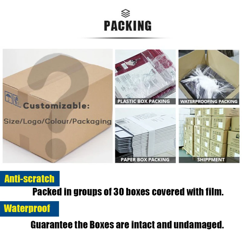 Custom Plastic Box Logo Color Surface Treatment PET/PP/PVC Plastic Box Packaging for Cosmetic Blender Sponge Egg