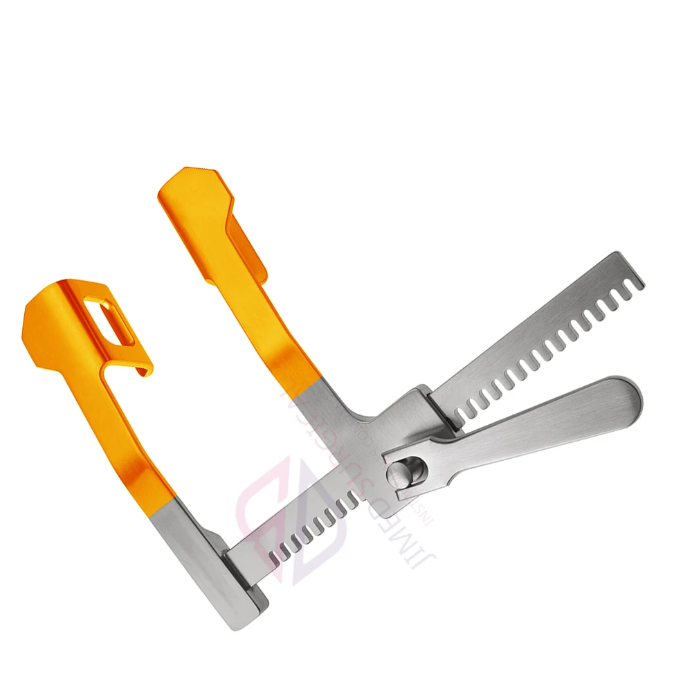 Custom Made Rib Spreader Half Gold German Stainless Steel Best Quality Finochietto Rib Spreaders With Adjustable