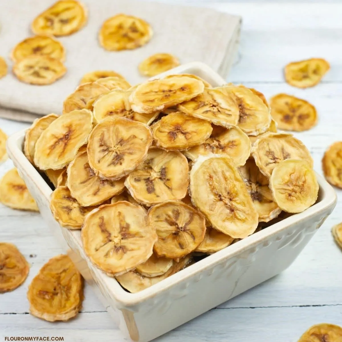 Dried Banana - Natural Dehydrated Banana Slices - Organic Banana Fruit